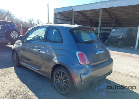 2013 Fiat 500 Abarth from USA, damaged, VIN 3C3CFFFH3DT607194